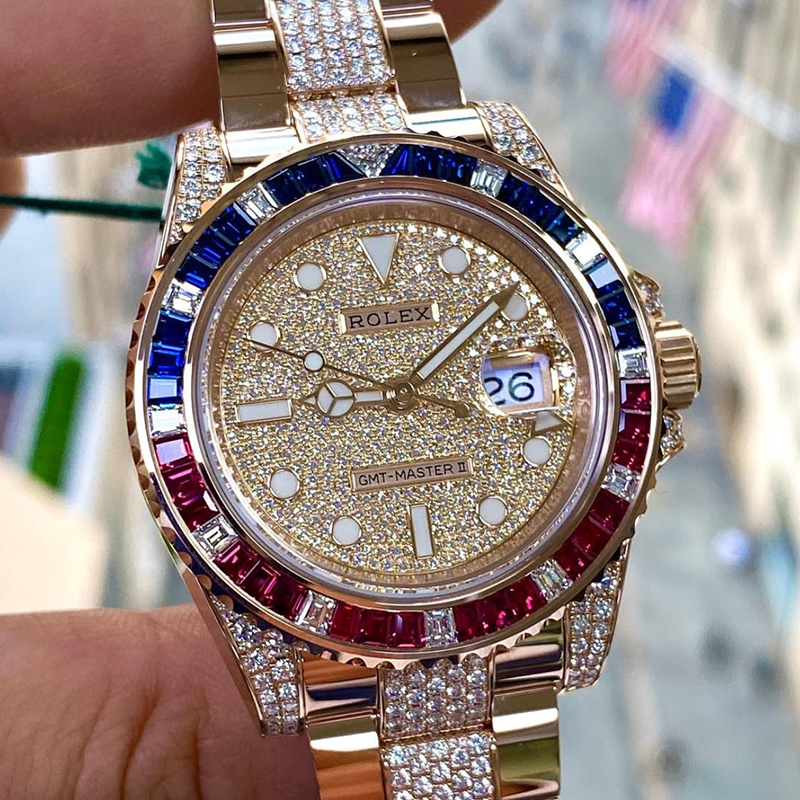 劳力士格林尼治型II系列M126755SARU-0003腕表回收销售价格